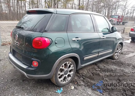 2014 Fiat 500L Trekking from USA, damaged, VIN ZFBCFADH9EZ021419